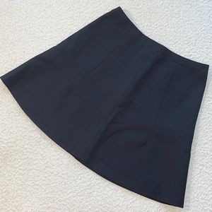 Black J crew skirt size 2